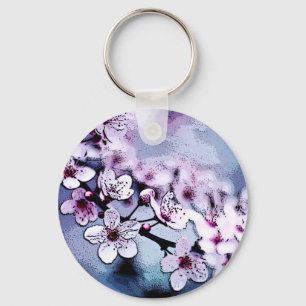 Cherry Blosom Key Ring