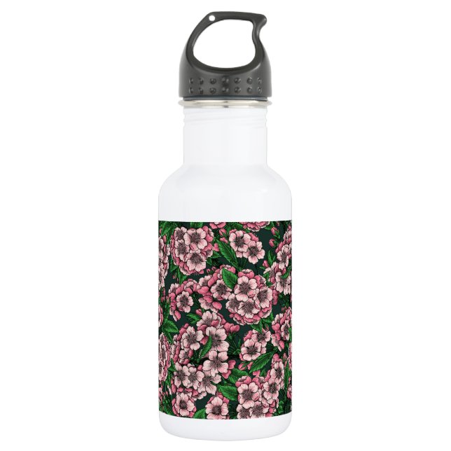 Cherry blossom 2 532 ml water bottle (Front)