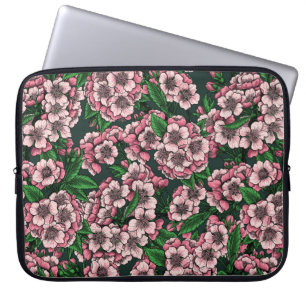 Cherry blossom 2 laptop sleeve