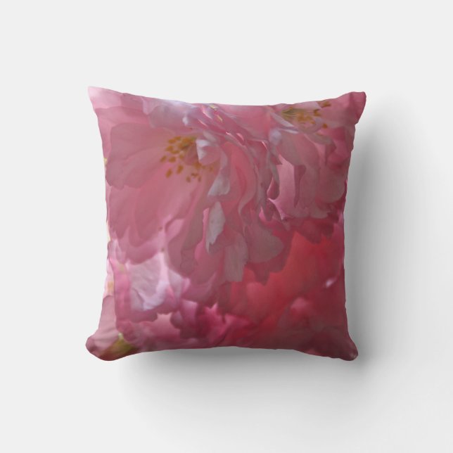 Cherry Blossom American Mojo Pillow/Cushion Cushion (Front)