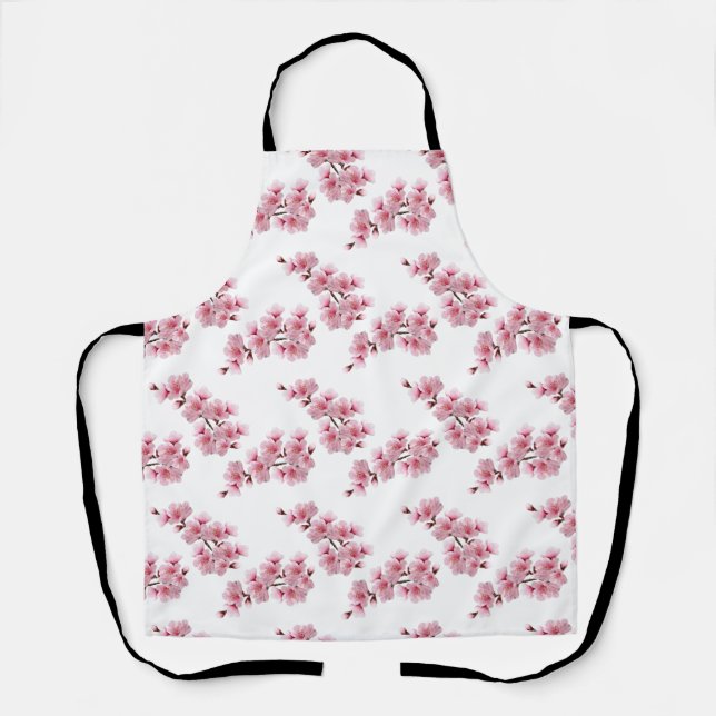 Cherry blossom apron (Front)