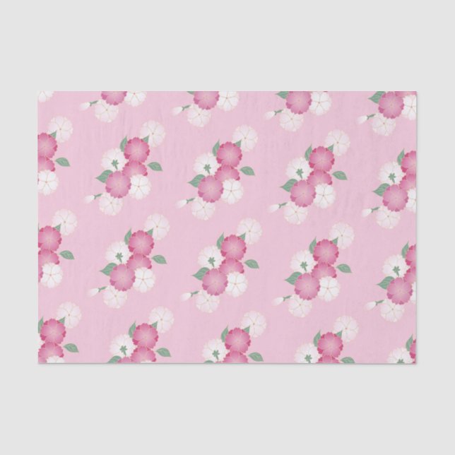 Cherry Blossom (Background Colour Changeable) Tiss Tissue Paper (Front)