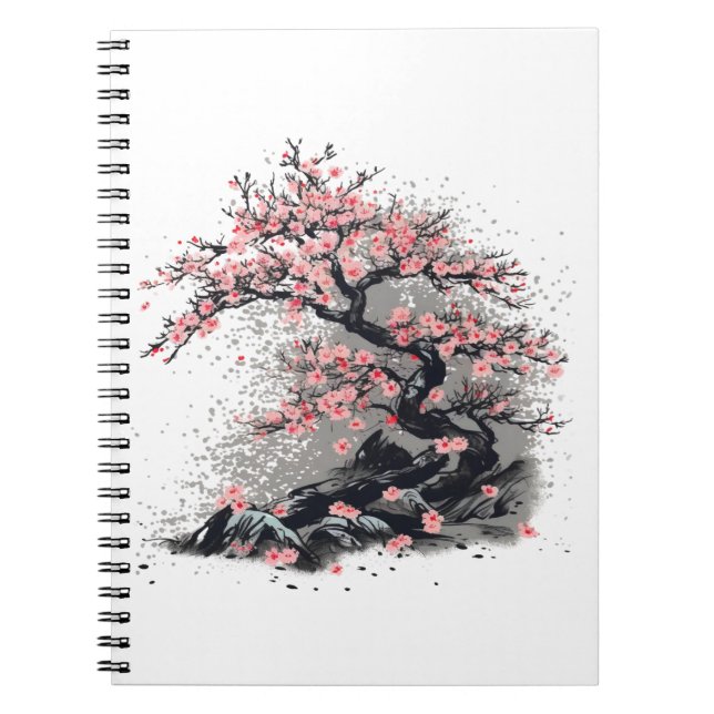 Cherry Blossom Bliss -  Notebook (Front)