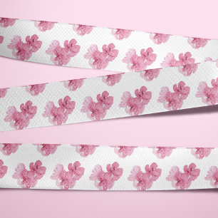Cherry Blossom Bloom Satin Ribbon