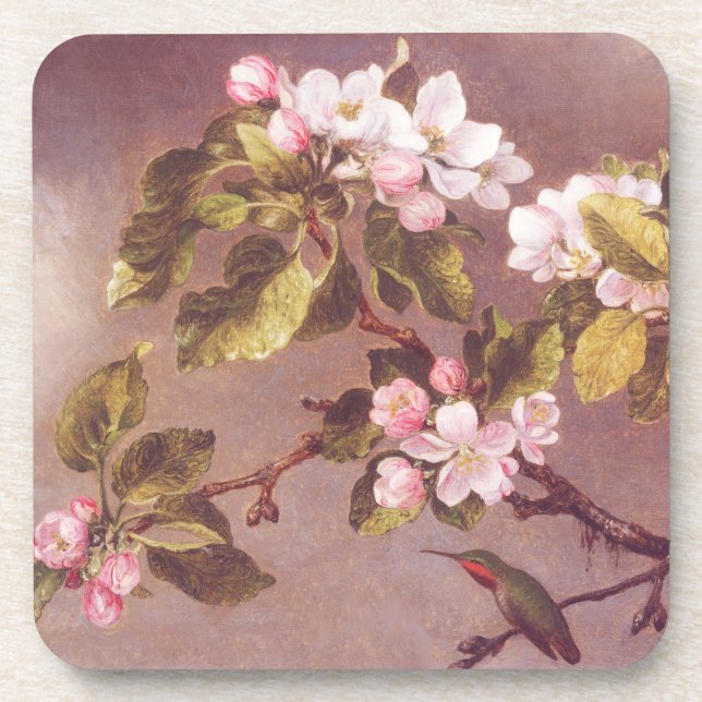  Cherry Blossom Branch  Coaster (Front)