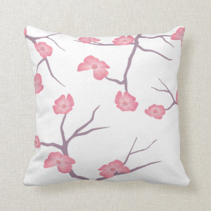 Cherry Blossom Branches Pillow