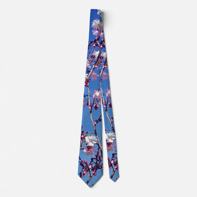 Cherry Blossom Branches Tie (Front)