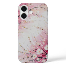 Cherry Blossom Breeze Abstract