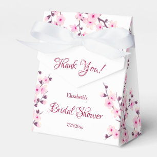 Cherry Blossom Bridal Shower Favour Box