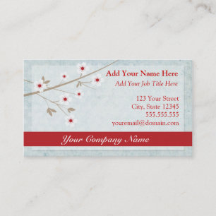 Cherry Blossom Business Card