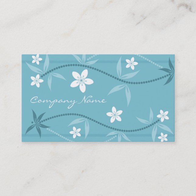 Cherry Blossom Business Card (Front)