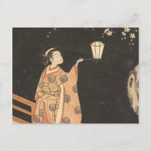 Cherry Blossom By Suzuki Harunobu Postcard