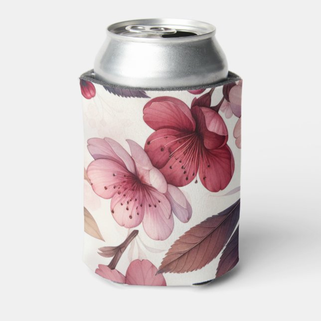 Cherry Blossom Can Cooler (Can Back)