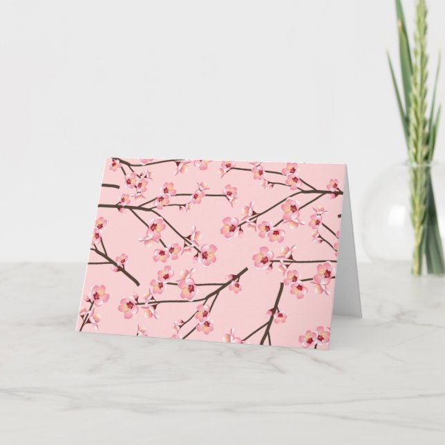 Cherry Blossom Card (Front)