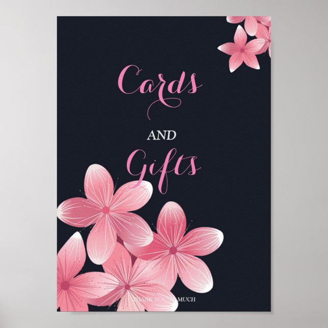 Cherry Blossom   Cards and Gifts Poster (Front)