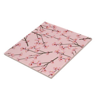 Cherry Blossom Ceramic Tile