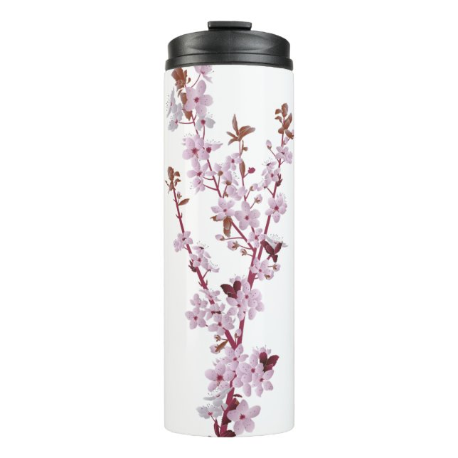 Cherry Blossom Cherry Tree 2 Thermal Tumbler (Front)