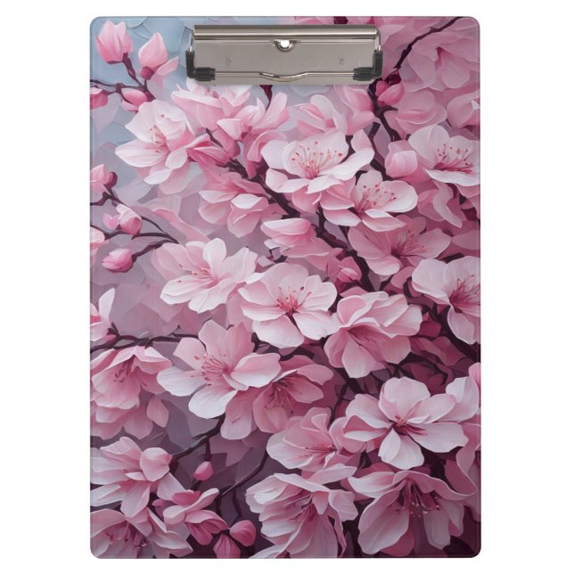Cherry blossom  clipboard (Front)