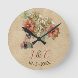 Cherry Blossom Clock