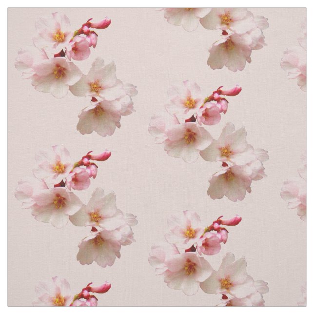 Cherry Blossom Clusters Fabric (Swatch)