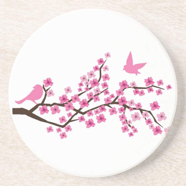 Cherry Blossom Coasters (Front)