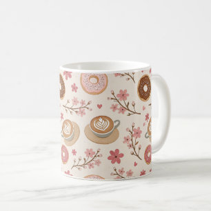 Cherry Blossom Coffee Cosy Pattern (3) Mug