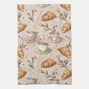 Cherry Blossom Coffee Cosy Pattern (9) Tea Towel