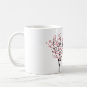 cherry blossom  coffee mug