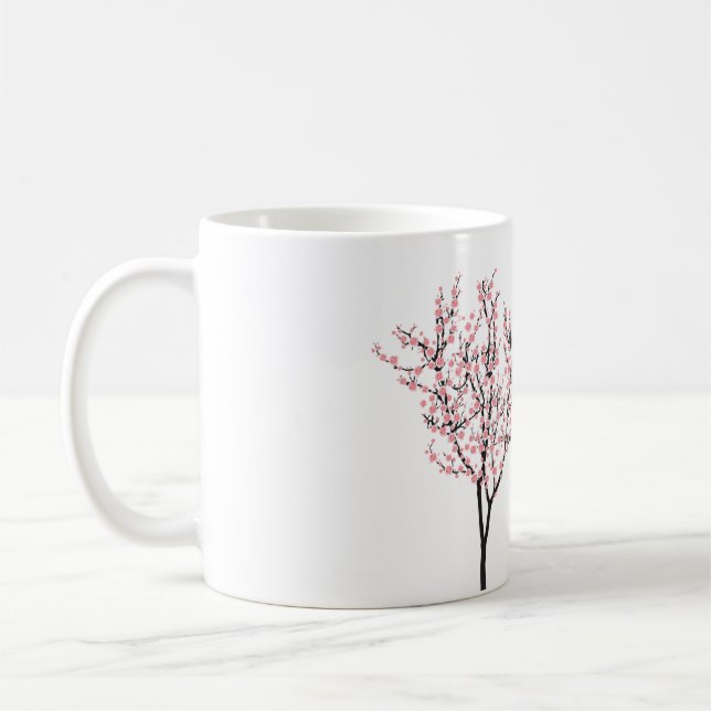 cherry blossom  coffee mug (Left)