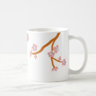 cherry blossom coffee mug