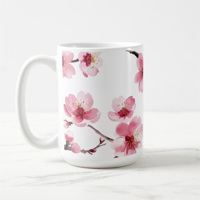 Cherry Blossom Coffee Mug (Left)