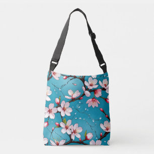 cherry blossom crossbody bag