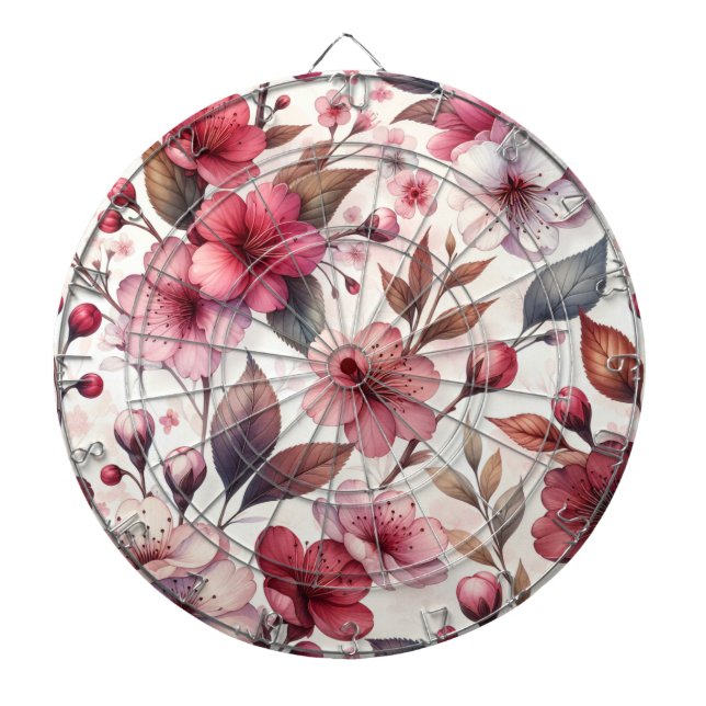 Cherry Blossom Dartboard (Front)