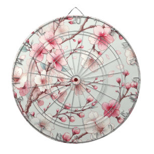 Cherry Blossom Dartboard