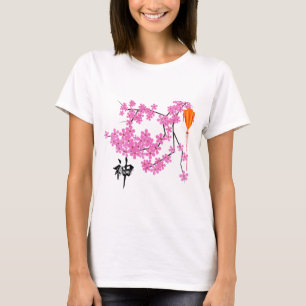 Cherry Blossom Design - Women & Girls T-Shirt