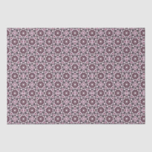 Cherry Blossom Dusky Rose Dot Mandala 1920s Fans Tissue Paper