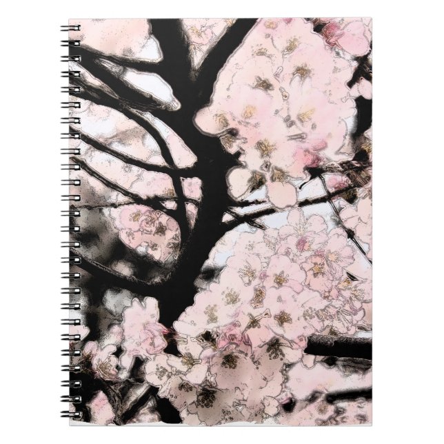 Cherry Blossom Edited Notebook (Front)