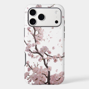 Cherry Blossom Elegance – Minimalist Floral iPhone