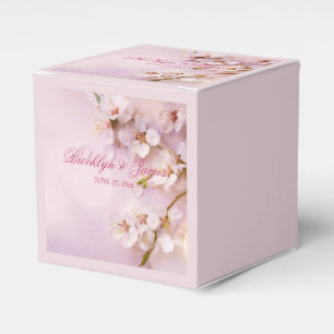 Cherry Blossom Elegant Wedding Favour Boxes