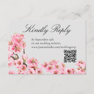 Cherry Blossom Enclosure Card
