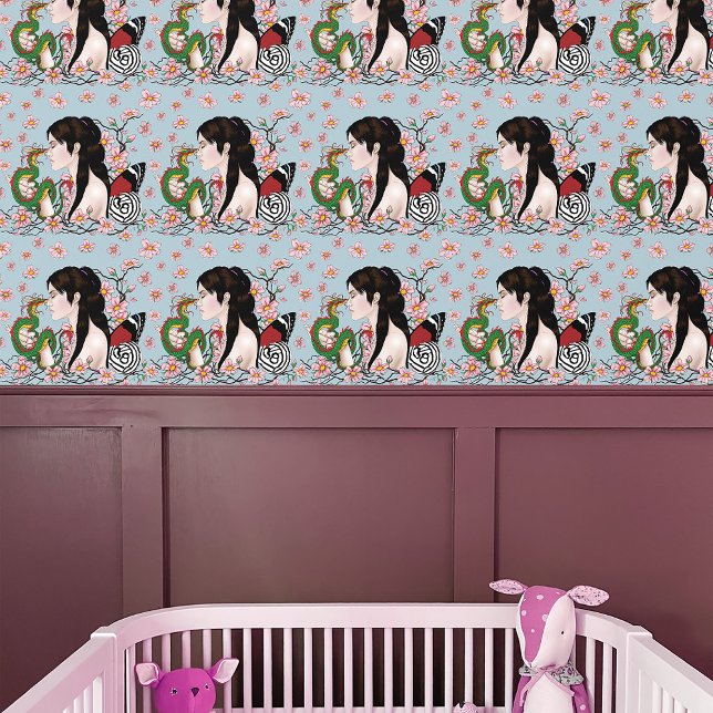 Cherry Blossom Fairy Dragon Friendship Wallpaper (Creator Uploaded)