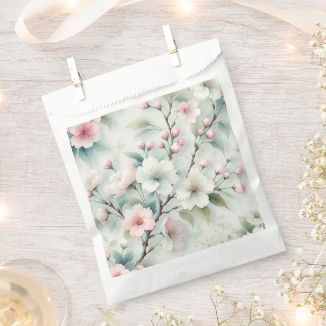 Cherry Blossom Favour Bag (Clipped)