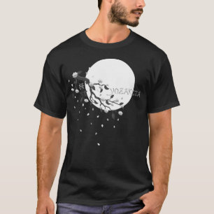 Cherry Blossom Festval Full Moon grey 1T-Shirt T-Shirt