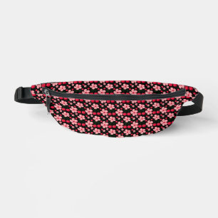 Cherry Blossom Floral Pattern, Pink Flowers Bum Bags