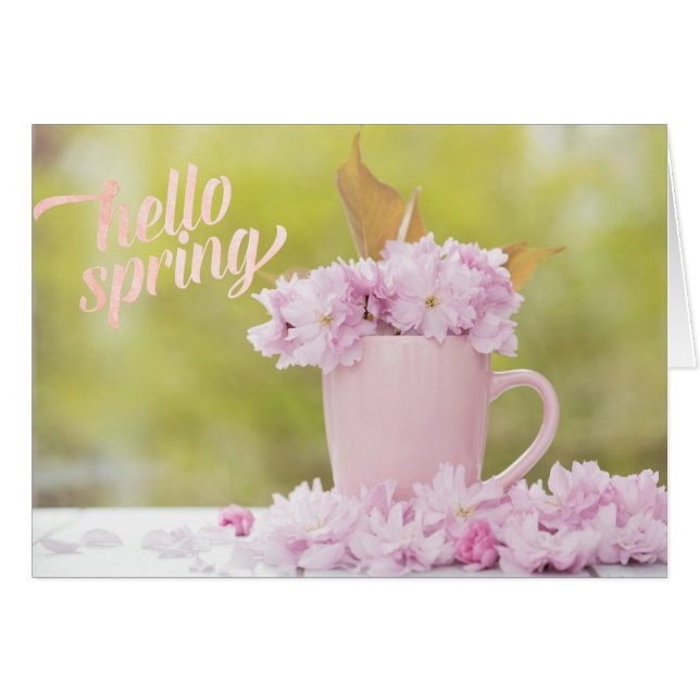 Cherry Blossom Flower Floral Stilllife Spring Text (Front Horizontal)