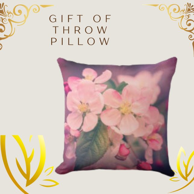 Cherry Blossom Flowers Cushion (Creator Uploaded)