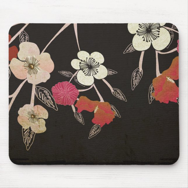Cherry blossom flowers Mousepad (Front)