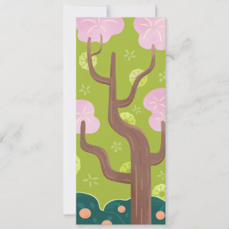 Cherry Blossom - Funky Cute Style Invitation