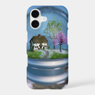 Cherry Blossom Globe iPhone Case