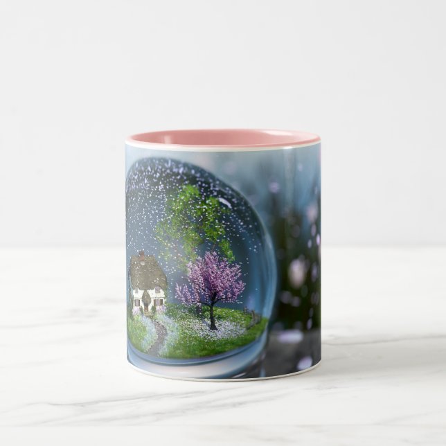Cherry Blossom Globe Mug (Center)